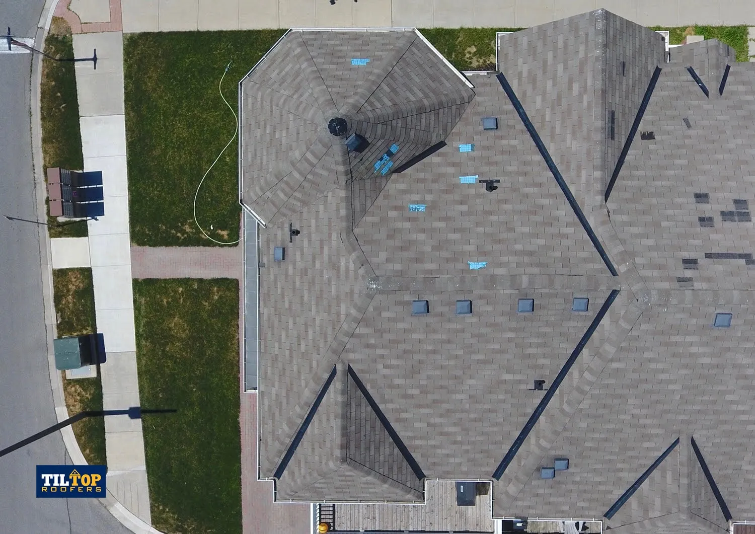 damaged roof missing shinges