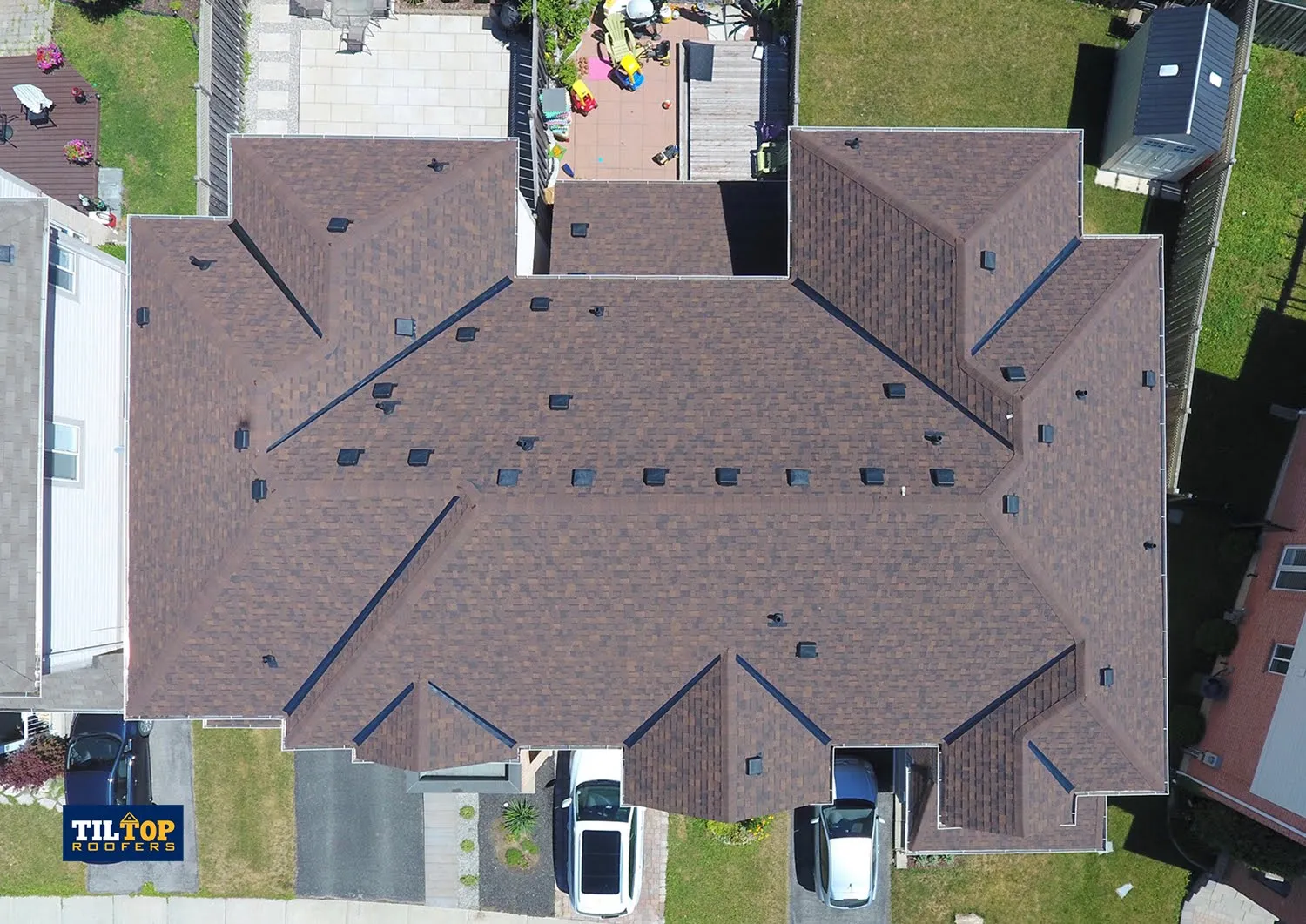 townhouse unit roof replacement