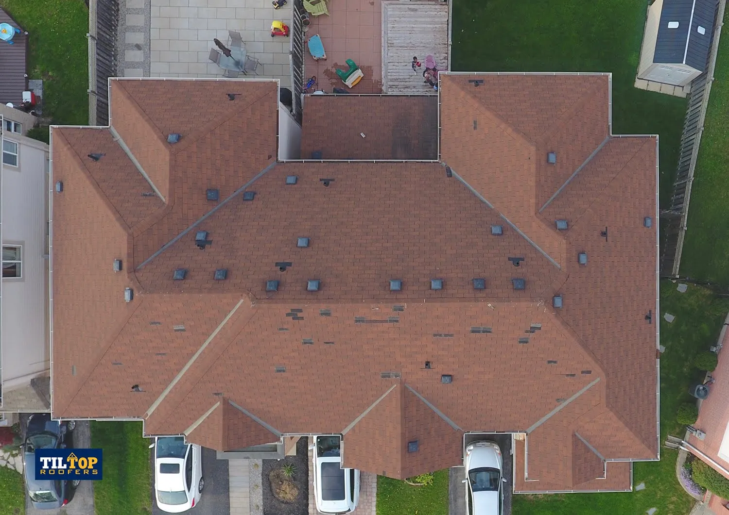 wind damage missing broken shingles