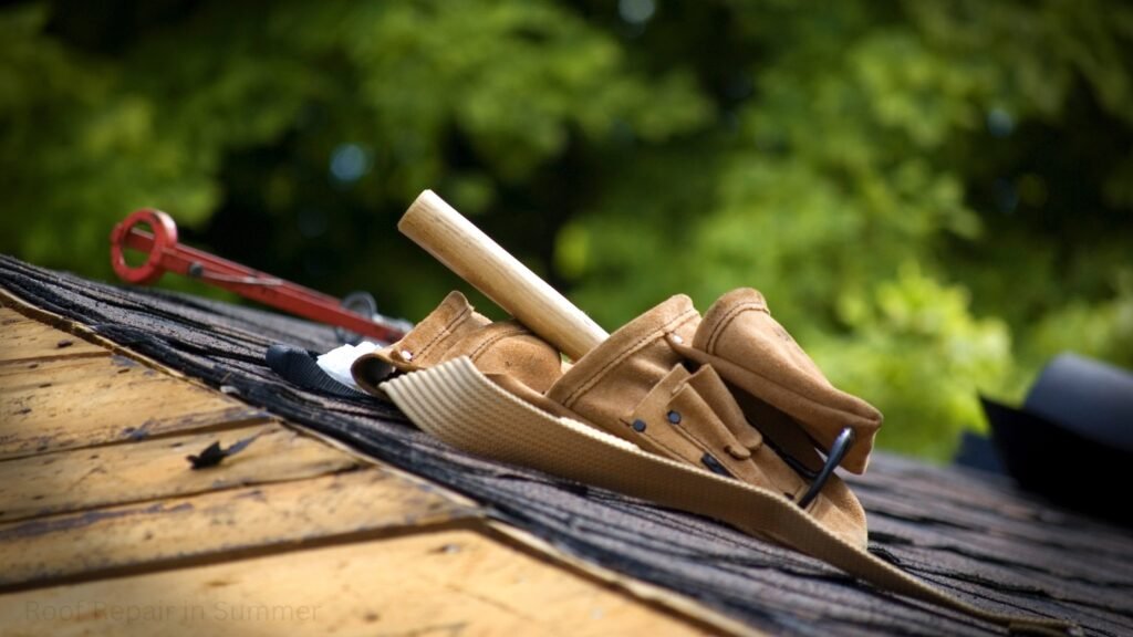 Roof Repair in Summer